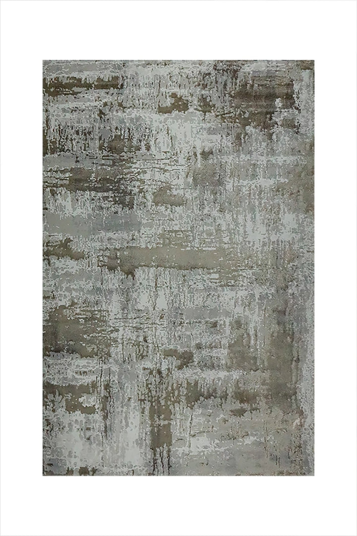 Turkish Modern Festival 1 Rug - Brown and Cream - 5.2 x 7.5 FT - Superior Comfort, Modern Style Accent Rugs - V Surfaces