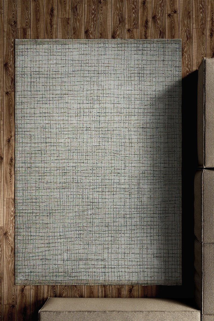 Turkish Modern Festival-1 Rug - Cream - 6.5 x 8.2 FT - Sleek and Minimalist for Chic Interiors - V Surfaces