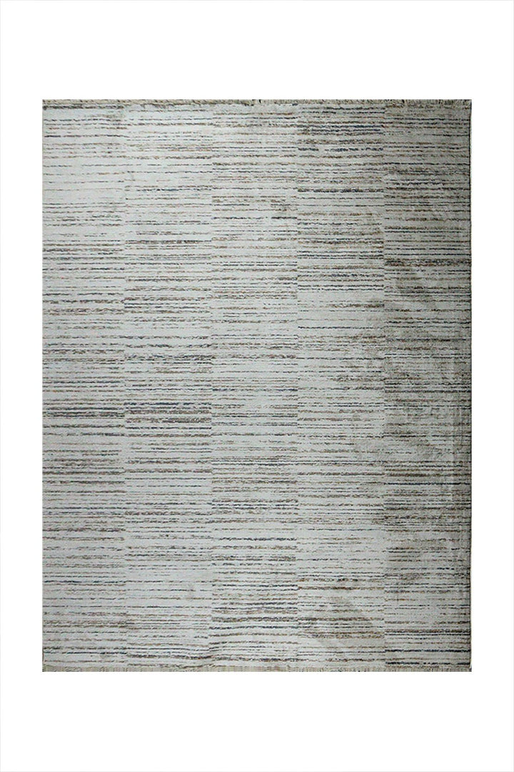Turkish Modern Festival-1 Rug - Cream - 6.5 x 8.2 FT - Sleek and Minimalist for Chic Interiors - V Surfaces