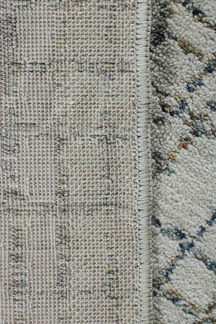 Turkish Modern Festival-1 Rug - Cream - 6.5 x 8.2 FT - Sleek and Minimalist for Chic Interiors - V Surfaces