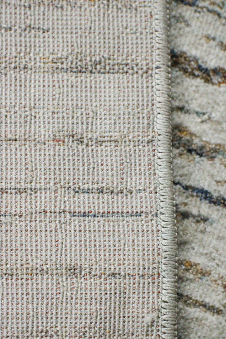 Turkish Modern Festival-1 Rug - Cream - 6.5 x 8.2 FT - Sleek and Minimalist for Chic Interiors - V Surfaces