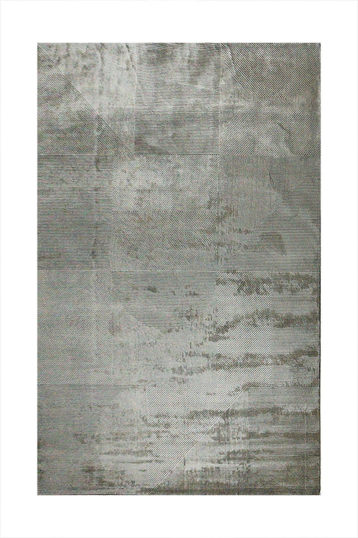 Turkish Modern Festival 1 Rug - Gray - 6.5 x 9.8 FT - Sleek and Minimalist for Chic Interiors - V Surfaces