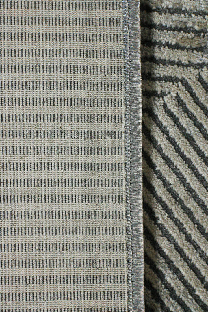 Turkish Modern Festival 1 Rug - Gray - 6.5 x 9.8 FT - Sleek and Minimalist for Chic Interiors - V Surfaces