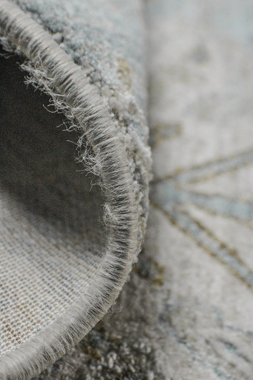 Turkish Modern Festival-1 Rug - Gray - 6.8 x 14. FT - Sleek and Minimalist for Chic Interiors - V Surfaces