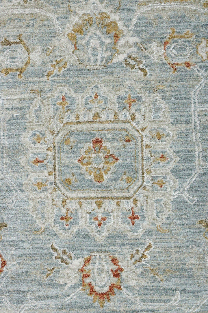 Turkish Modern Festival-1 Rug - Gray - 6.8 x 14. FT - Sleek and Minimalist for Chic Interiors - V Surfaces