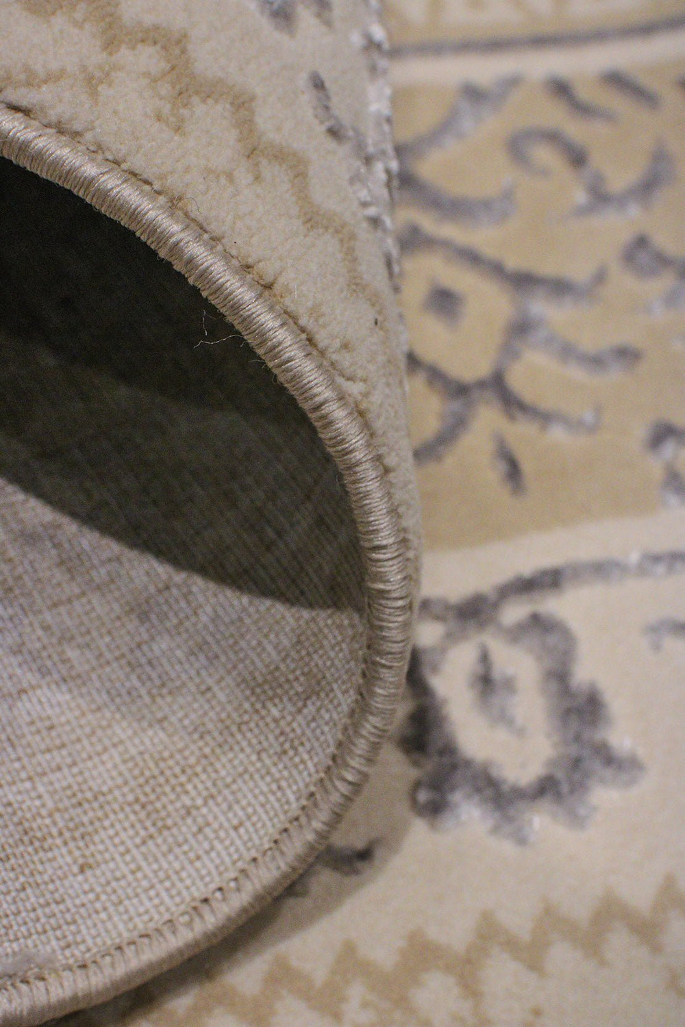 Turkish Modern Festival-1 Rug - Gray - 8.2 x 13. FT - Sleek and Minimalist for Chic Interiors - V Surfaces