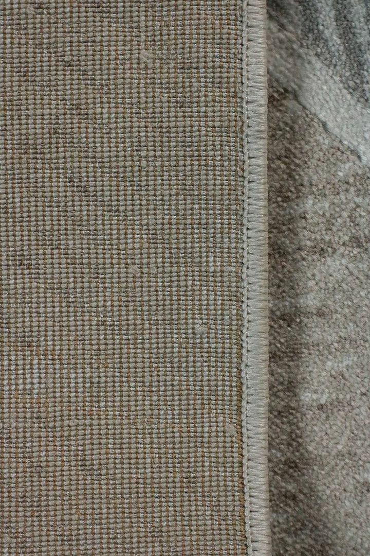 Turkish Modern Festival 1 Rug - Gray and Brown - 5.2 x 7.5 FT - Superior Comfort, Modern Style Accent Rugs - V Surfaces
