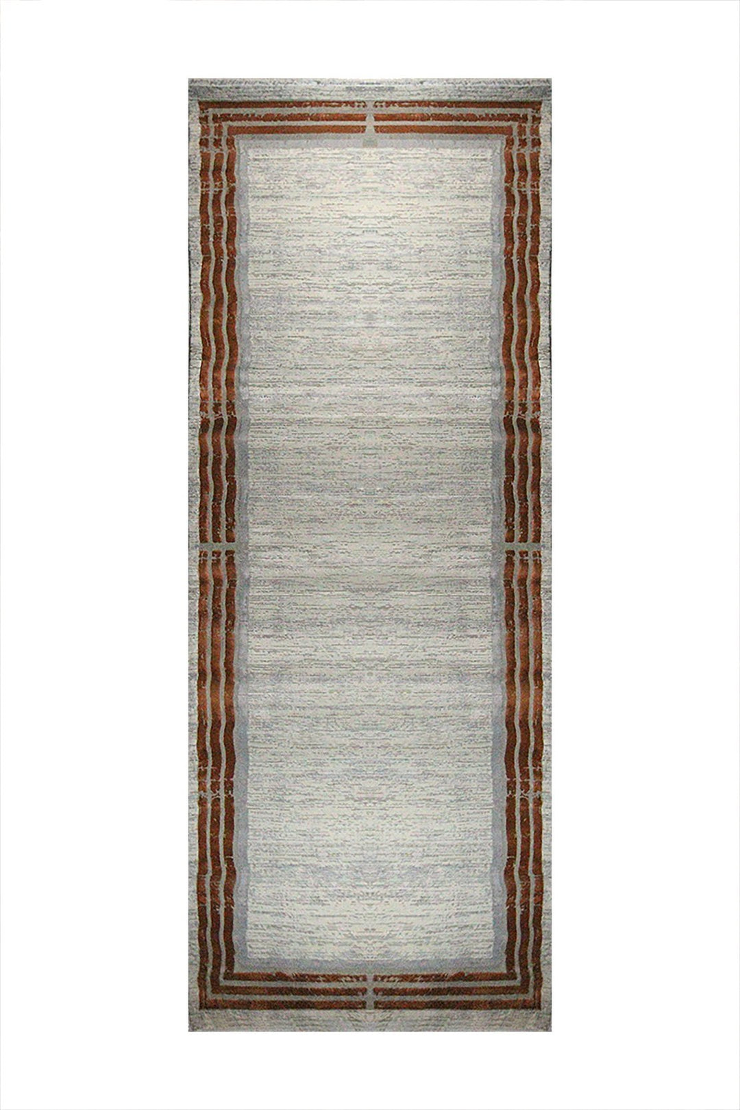 Turkish Modern Festival 1 Rug - Gray and Brown - 6.5 x 15.7 FT - Superior Comfort, Modern Style Accent Rugs - V Surfaces