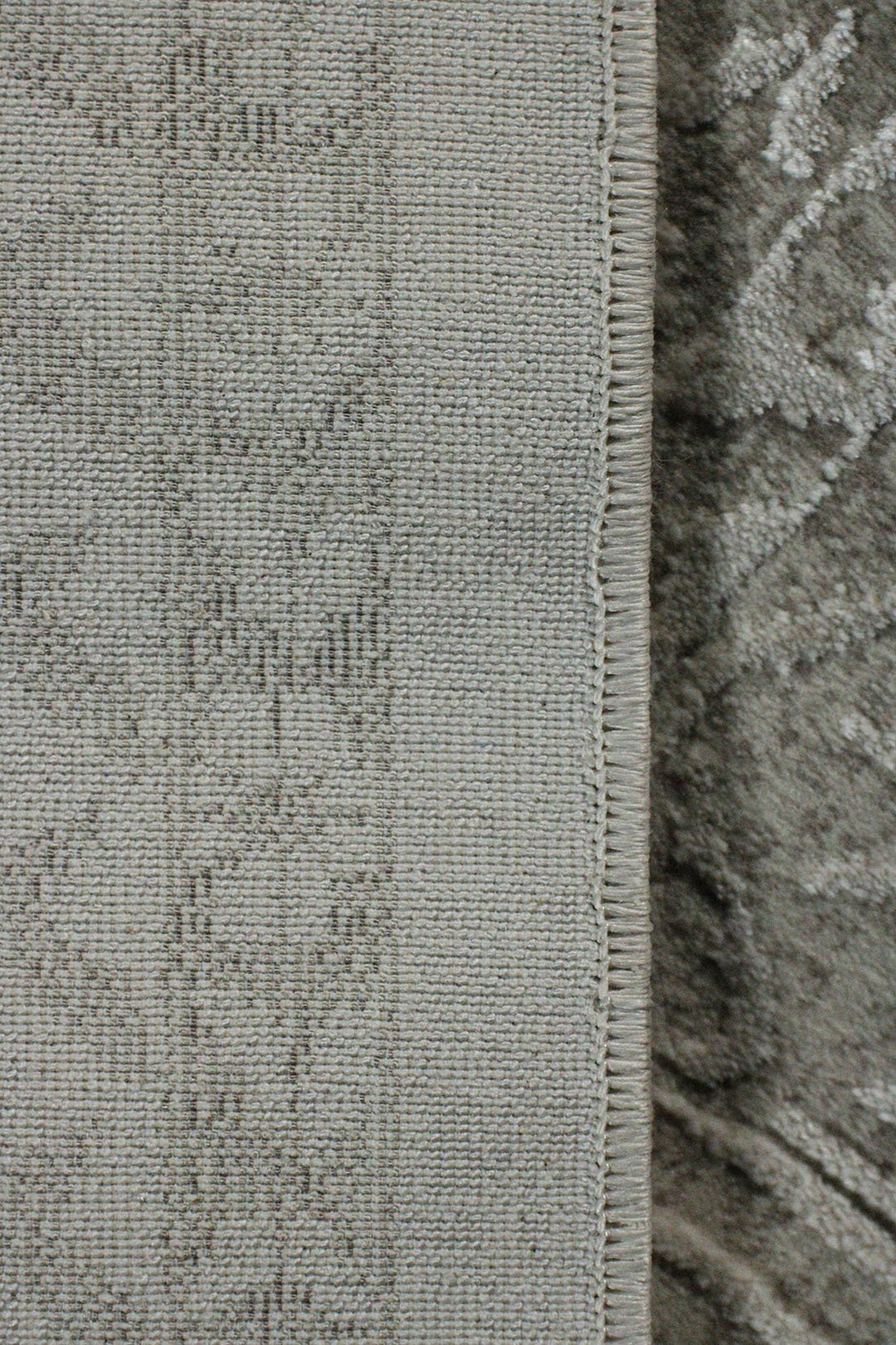 Turkish Modern Festival 1 Rug - Gray & Cream - 7.7 x 10 FT - Sleek And Minimalist For Chic Interiors - V Surfaces