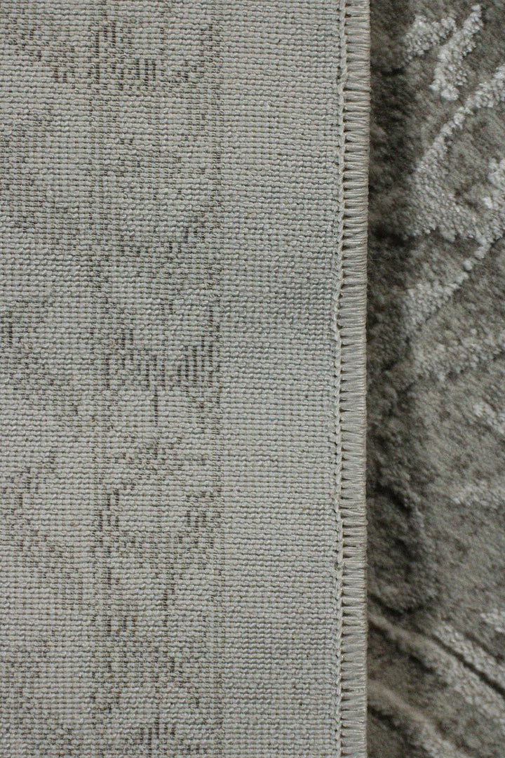 Turkish Modern Festival 1 Rug - Gray & Cream - 7.7 x 10 FT - Sleek And Minimalist For Chic Interiors - V Surfaces
