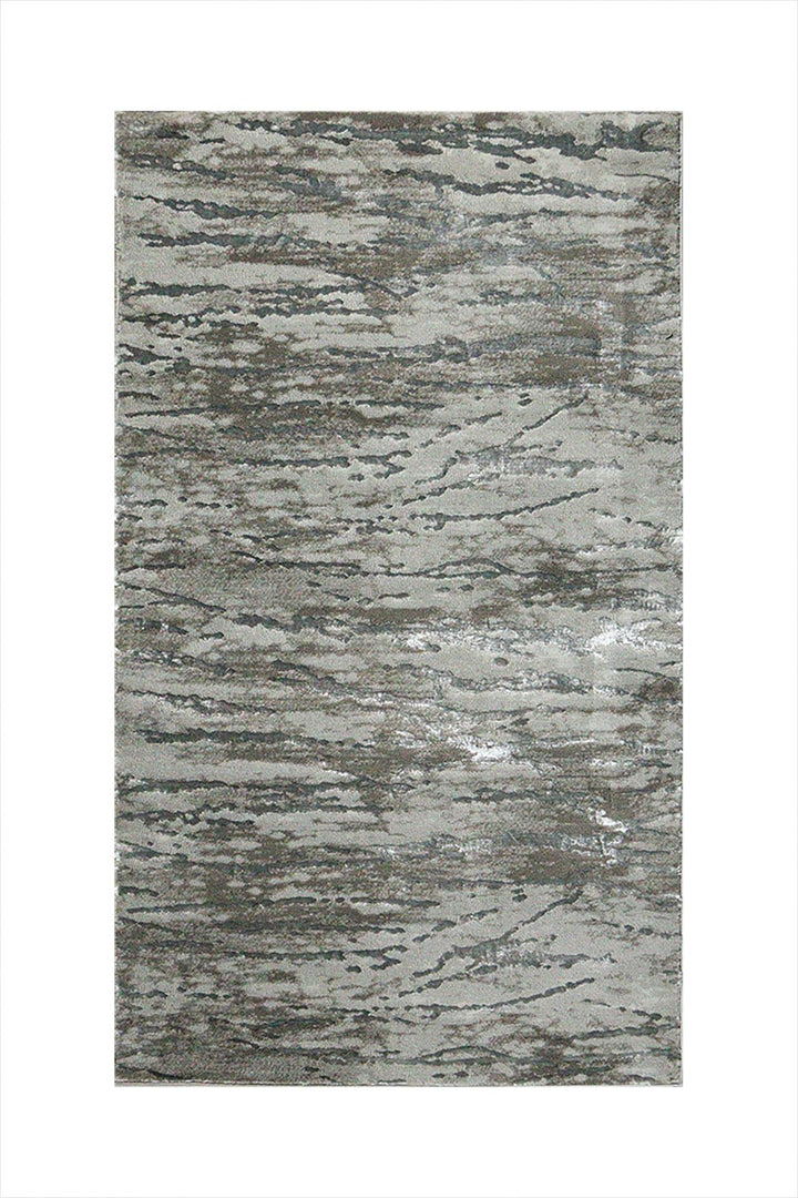 Turkish Modern Festival-2 Rug - Gray - 3.2 x 6.5 FT - Sleek and Minimalist for Chic Interiors - V Surfaces