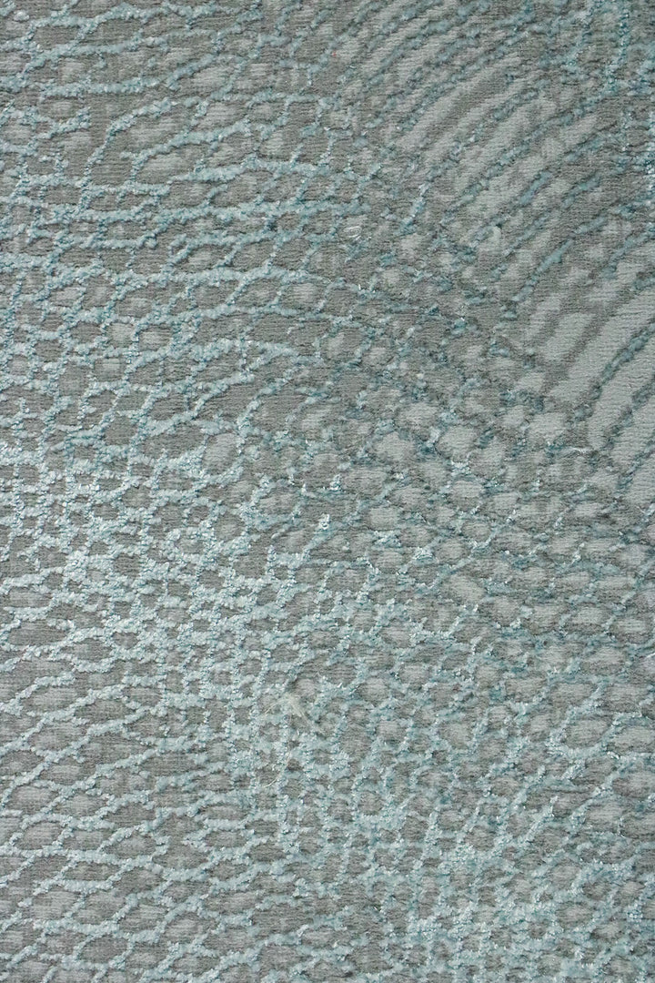 Turkish Modern Festival P Rug - 2.6 x 3.8 FT - Gray - Sleek and Minimalist for Chic Interiors - V Surfaces