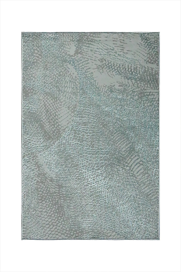 Turkish Modern Festival P Rug - 2.6 x 3.8 FT - Gray - Sleek and Minimalist for Chic Interiors - V Surfaces