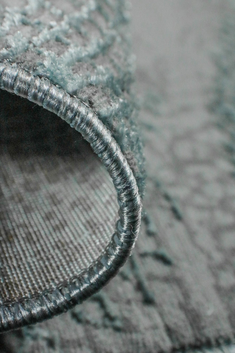 Turkish Modern Festival P Rug - 2.6 x 3.8 FT - Gray - Sleek and Minimalist for Chic Interiors - V Surfaces