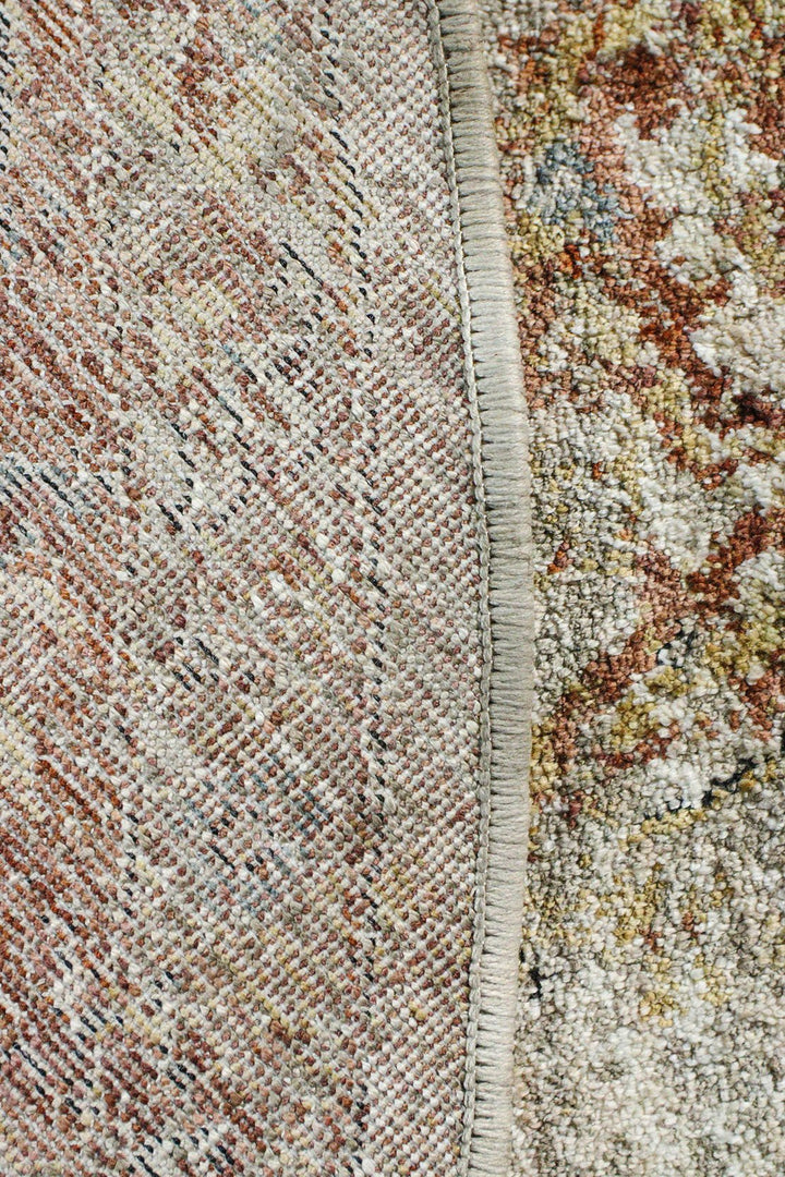 Turkish Modern Festival Plus Rug - 4.9 x 4.9 FT - Beige - Sleek and Minimalist for Chic Interiors - V Surfaces