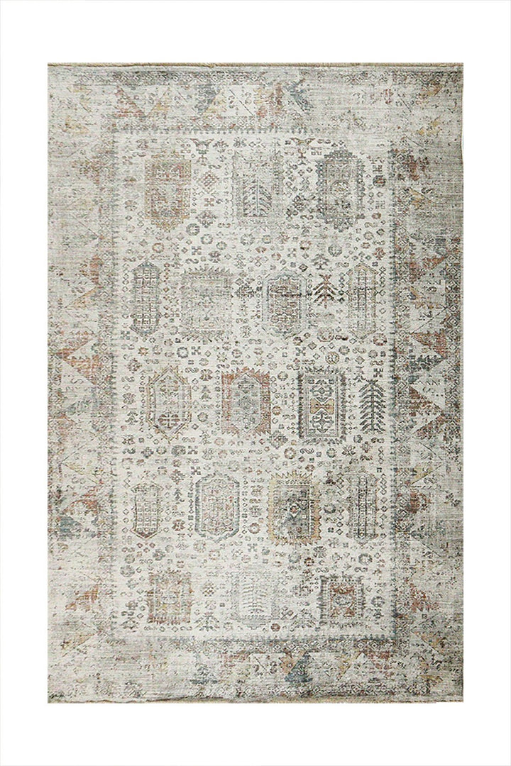 Turkish Modern Festival Plus Rug - 4.9 x 7.8 FT - Cream - Superior Comfort, Modern Style Accent Rugs - V Surfaces