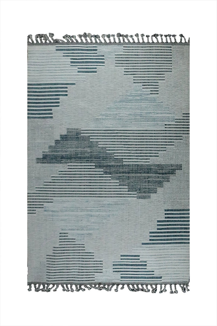 Turkish Modern Festival Plus Rug - 5.2 x 7.2 FT - White - Superior Comfort, Modern Style Accent Rugs - V Surfaces
