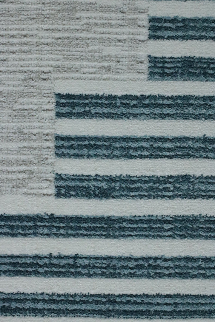 Turkish Modern Festival Plus Rug - 5.2 x 7.2 FT - White - Superior Comfort, Modern Style Accent Rugs - V Surfaces