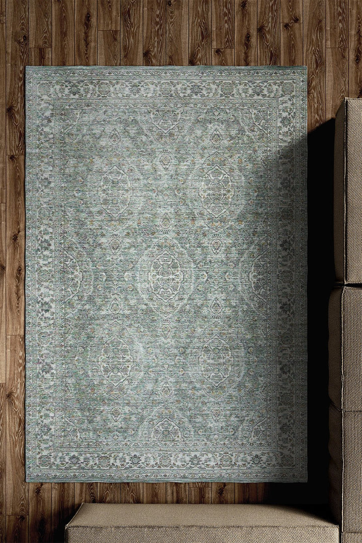 Turkish Modern Festival Plus Rug - 5.2 x 7.5 FT - Blue - Superior Comfort, Modern Style Accent Rugs - V Surfaces
