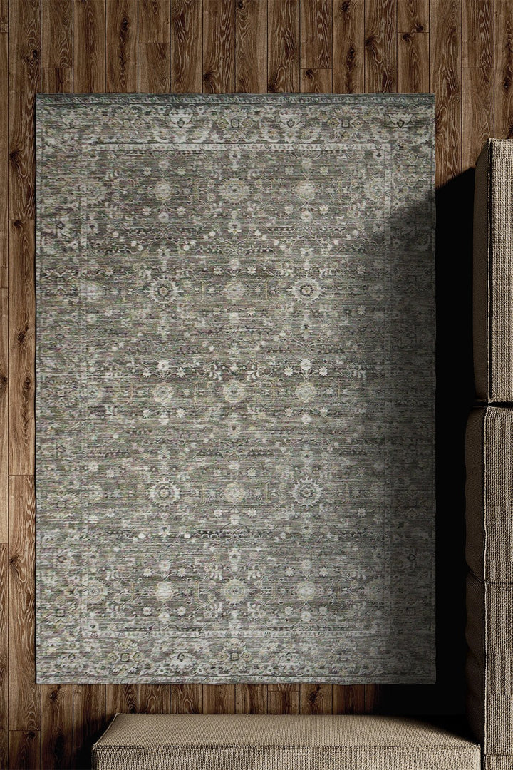 Turkish Modern Festival Plus Rug - 5.2 x 7.5 FT - Gray - Superior Comfort, Modern Style Accent Rugs - V Surfaces