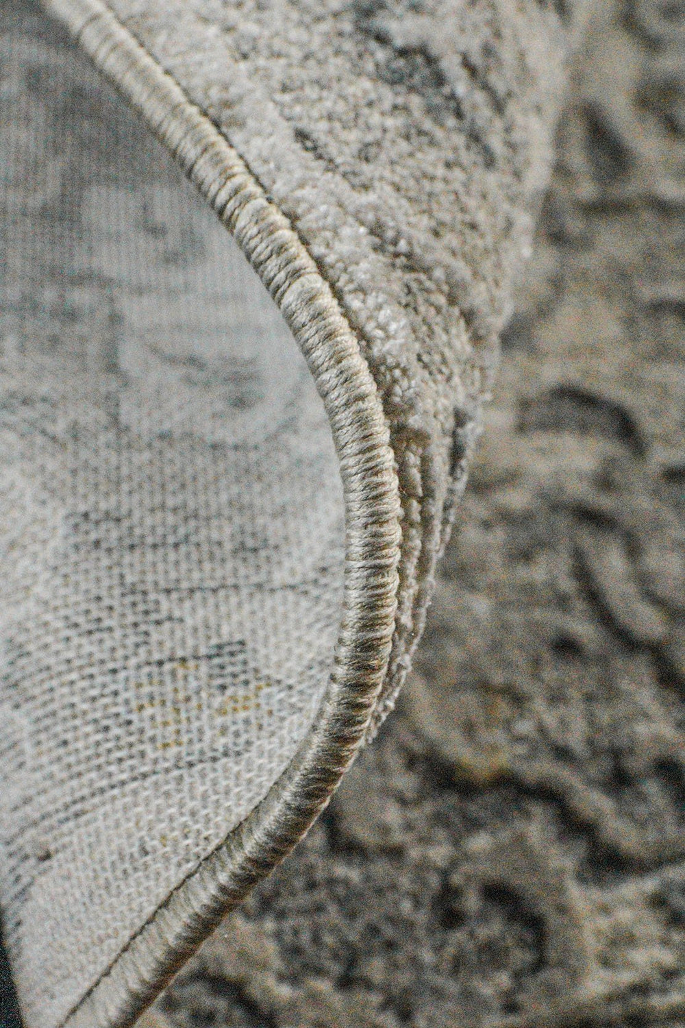 Turkish Modern Festival Plus Rug - 7.8 x 7.8 FT - Gray - Sleek and Minimalist for Chic Interiors - V Surfaces