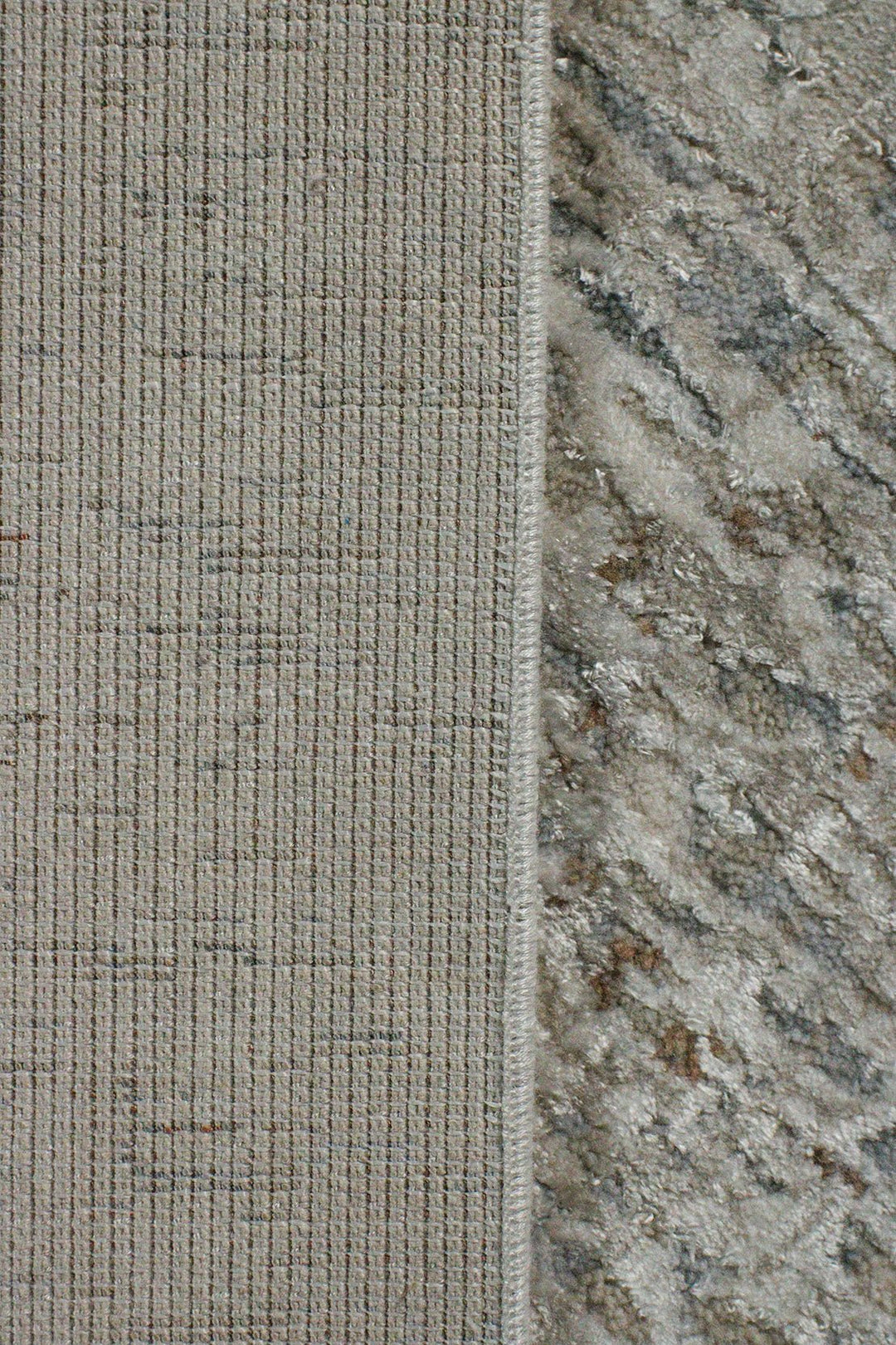 Turkish Modern Festival Viscos Rug - 6.5 x 6.5 FT - Beige - Sleek and Minimalist for Chic Interiors - V Surfaces