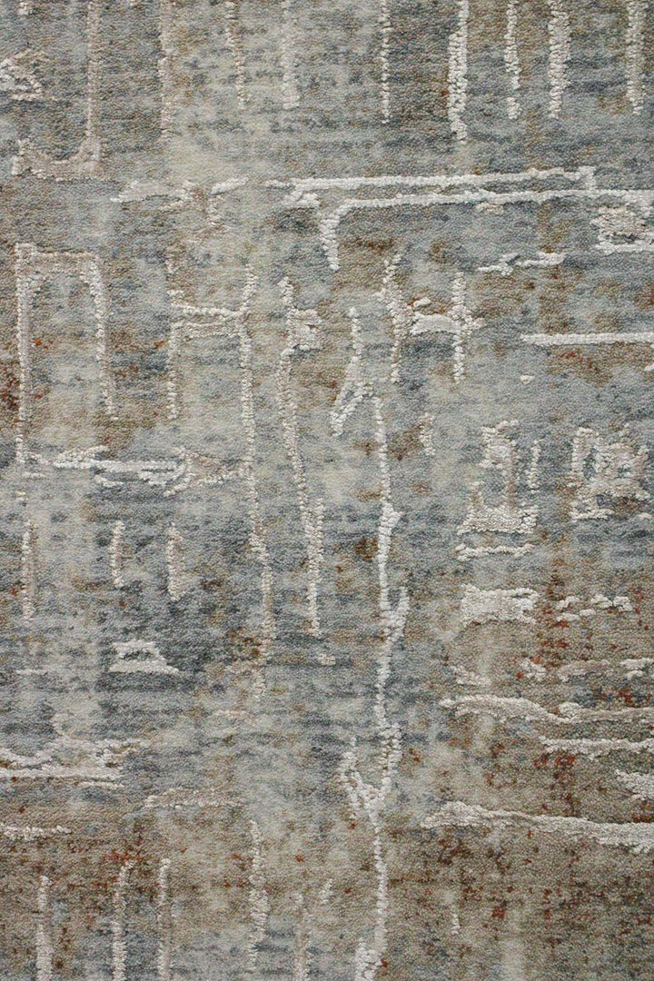 Turkish Modern Festival Viscose Rug - Beige - 3.9 X 5.9 Ft- Sleek And Minimalist For Chic Interiors - V Surfaces