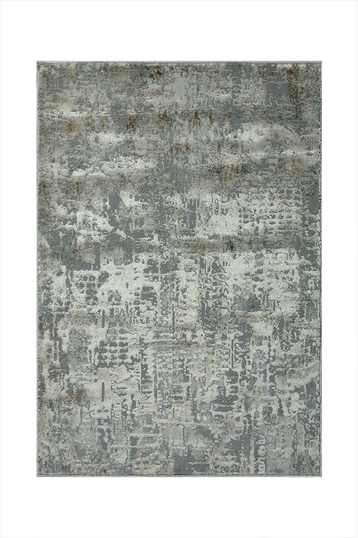 Turkish Modern Festival WD Rug - 2.6 x 3.8 FT - Gray - Sleek and Minimalist for Chic Interiors - V Surfaces