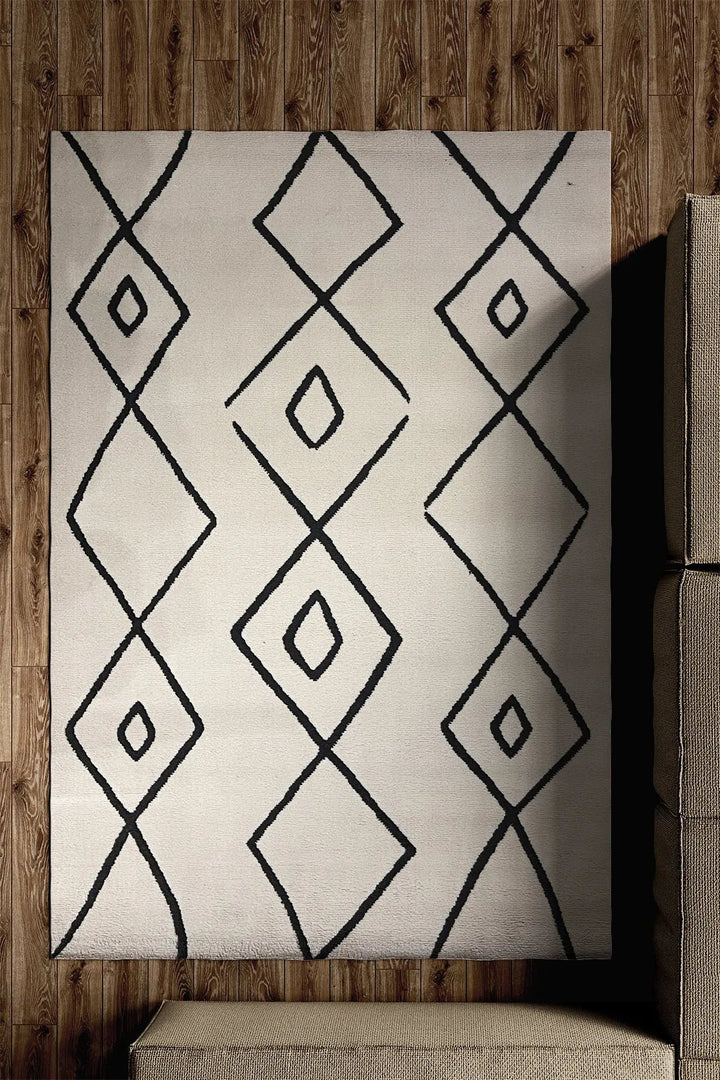 Turkish Modern Festival WD Rug - 3.2 x 4.9 FT - Sleek and Minimalist for Chic Interiors - V Surfaces