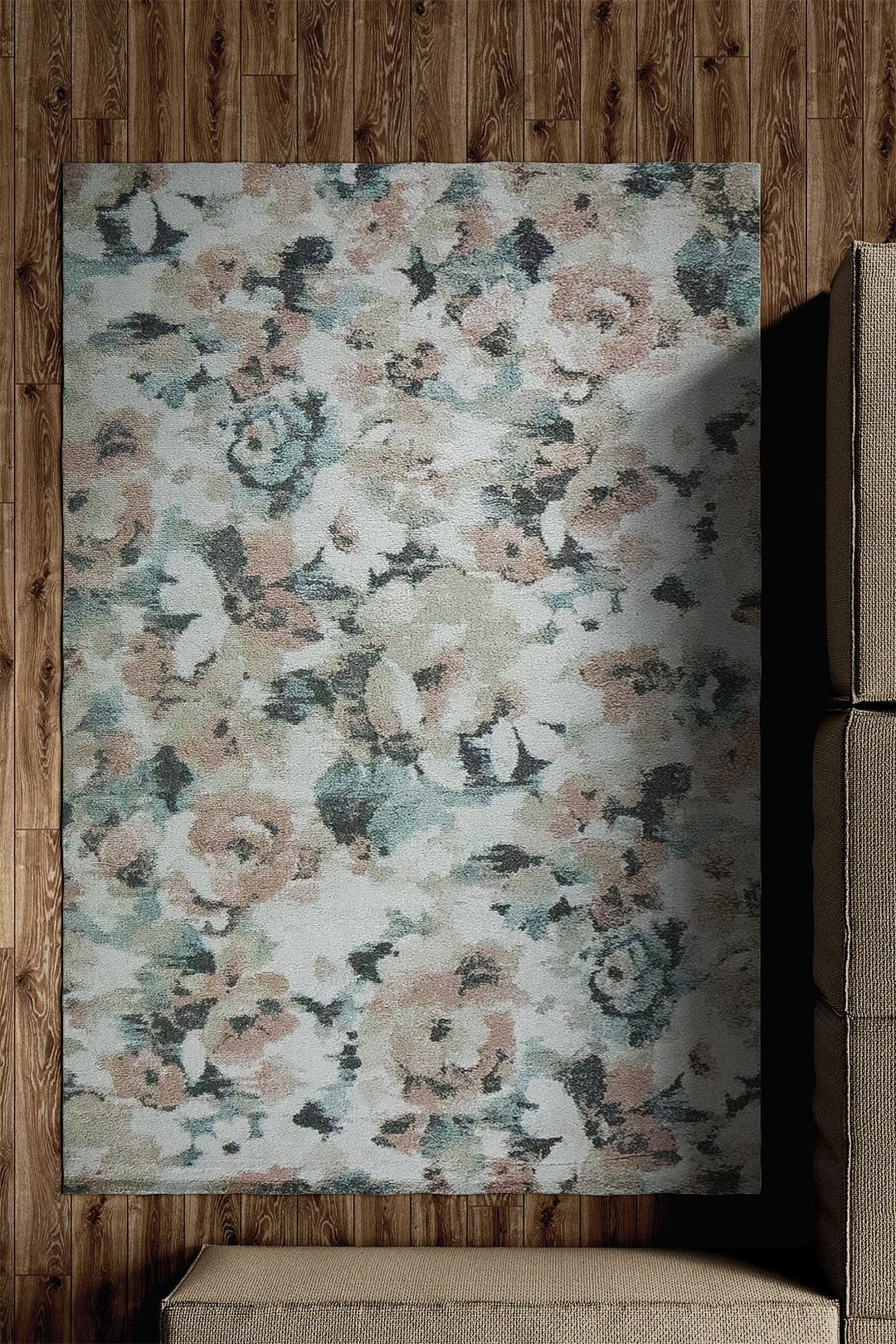 Turkish Modern Festival WD Rug - 4.9 x 7.0 FT - White - Sleek and Minimalist for Chic Interiors - V Surfaces