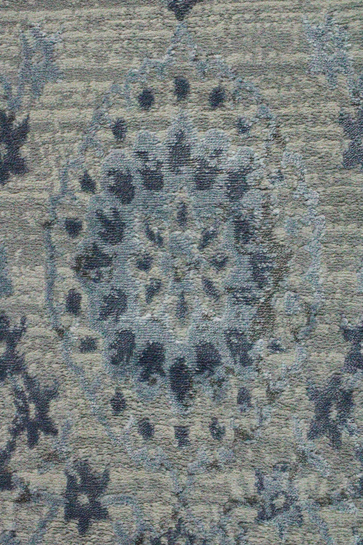 Turkish Modern Festival WD Rug - 5.2 x 10.11 FT - Gray and Blue - Superior Comfort, Modern Style Accent Rugs - V Surfaces