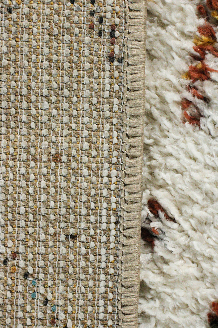 Turkish Modern Festival WD Rug - 5.2 x 7.5 FT - Black & Cream - Superior Comfort, Modern Style Accent Rugs - V Surfaces