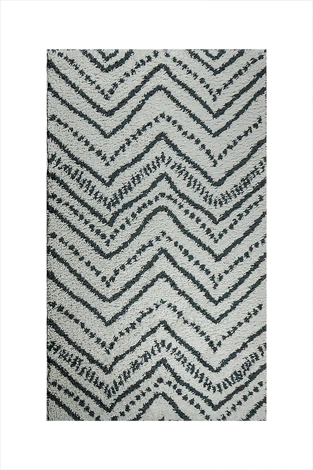 Turkish Modern Festival WD Rug - 5.2 x 7.5 FT - Cream - Sleek and Minimalist for Chic Interiors - V Surfaces