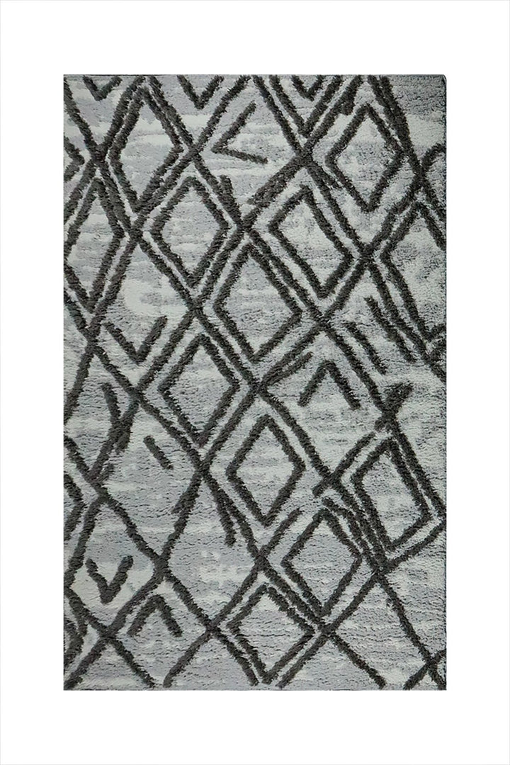 Turkish Modern Festival WD Rug - 5.2 x 7.5 FT - Cream - Sleek and Minimalist for Chic Interiors - V Surfaces