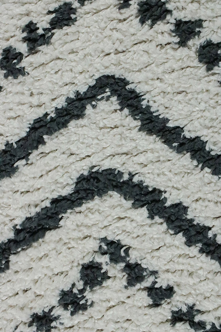 Turkish Modern Festival WD Rug - 5.2 x 7.5 FT - Cream - Sleek and Minimalist for Chic Interiors - V Surfaces