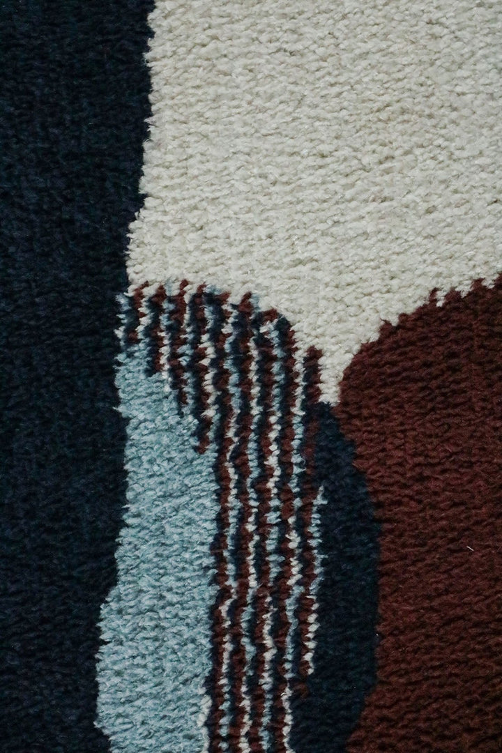 Turkish Modern Festival WD Rug - 5.2 x 7.5 FT - Cream - Sleek and Minimalist for Chic Interiors - V Surfaces