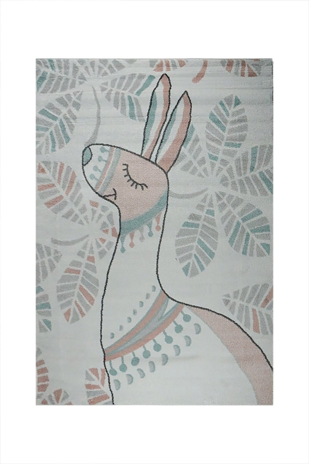 Turkish Modern Festival WD Rug - 5.2 x 7.5 FT - Cream - Sleek and Minimalist for Chic Interiors - V Surfaces