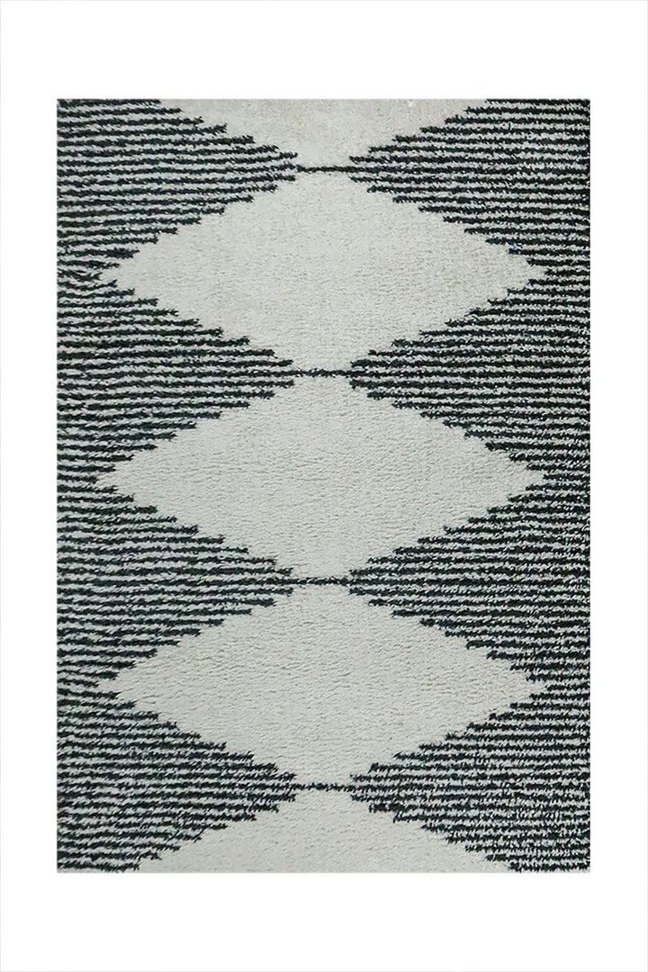 Turkish Modern Festival WD Rug - 5.2 x 7.5 FT - Gray - Sleek and Minimalist for Chic Interiors - V Surfaces
