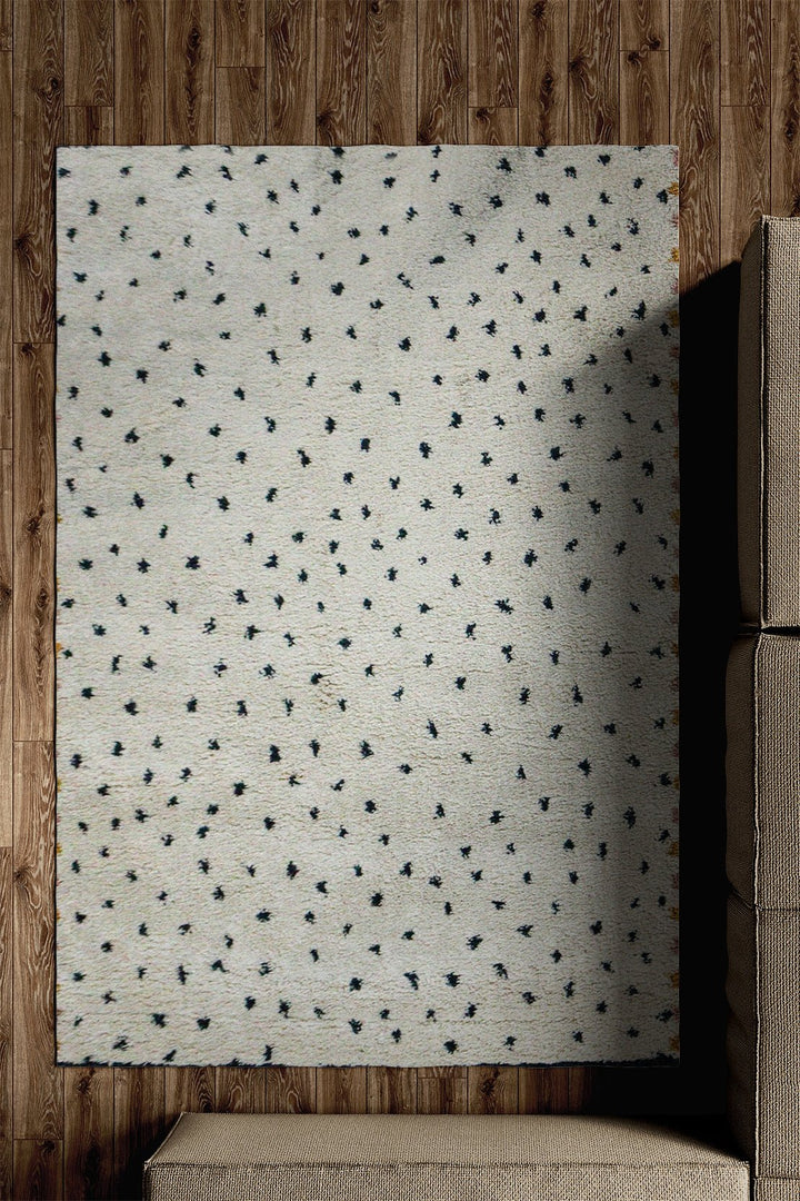 Turkish Modern Festival WD Rug - 5.2 x 7.5 FT - White - Superior Comfort, Modern Style Accent Rugs - V Surfaces