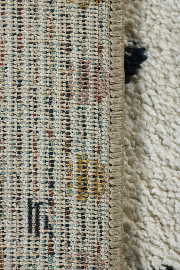 Turkish Modern Festival WD Rug - 5.2 x 7.5 FT - White - Superior Comfort, Modern Style Accent Rugs - V Surfaces