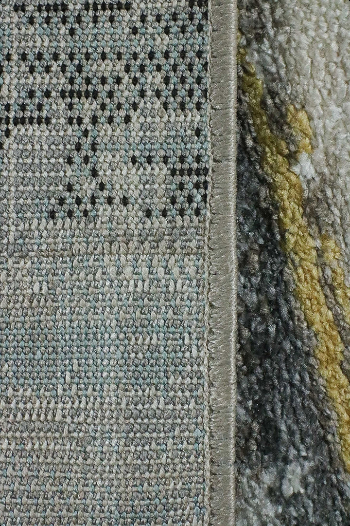 Turkish Modern Festival WD Rug - 5.3 x 7.5 FT - Blue - Sleek and Minimalist for Chic Interiors - V Surfaces