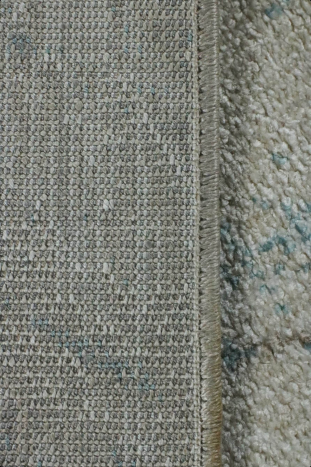 Turkish Modern Festival WD Rug - 5.3 x 7.5 FT - Brown and Blue - Sleek and Minimalist for Chic Interiors - V Surfaces