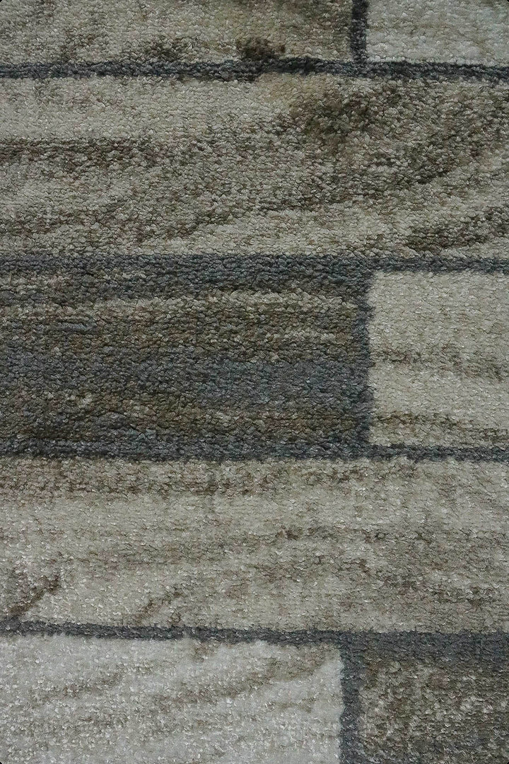 Turkish Modern Festival WD Rug - 5.3 x 7.5 FT - Brown - Sleek and Minimalist for Chic Interiors - V Surfaces