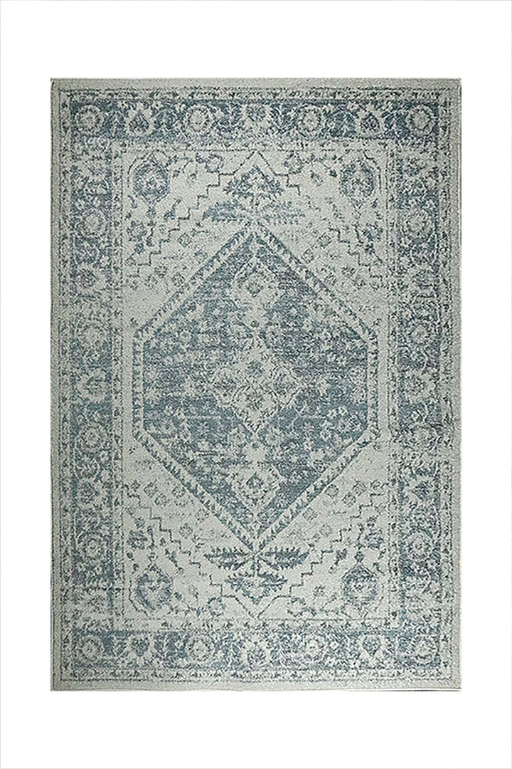 Turkish Modern Festival WD Rug - 5.3 x 7.5 FT - Gray - Sleek and Minimalist for Chic Interiors - V Surfaces