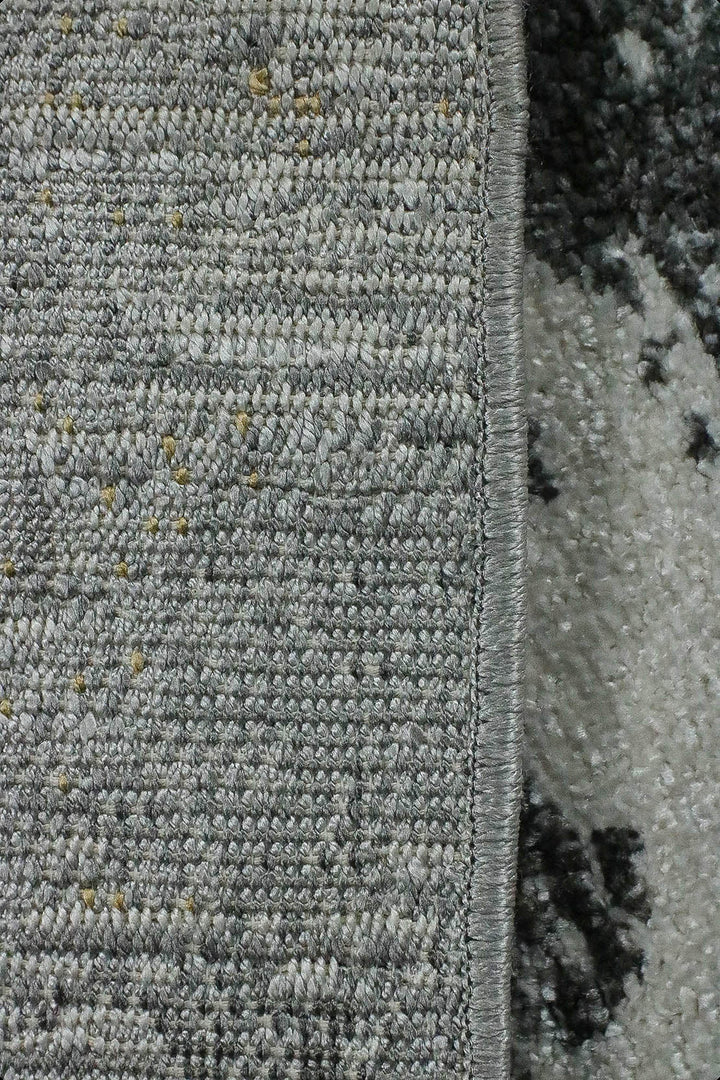 Turkish Modern Festival WD Rug - 5.3 x 7.5 FT - Gray - Sleek and Minimalist for Chic Interiors - V Surfaces