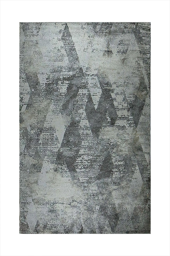 Turkish Modern Festival WD Rug - 5.3 x 7.5 FT - Gray - Sleek and Minimalist for Chic Interiors - V Surfaces