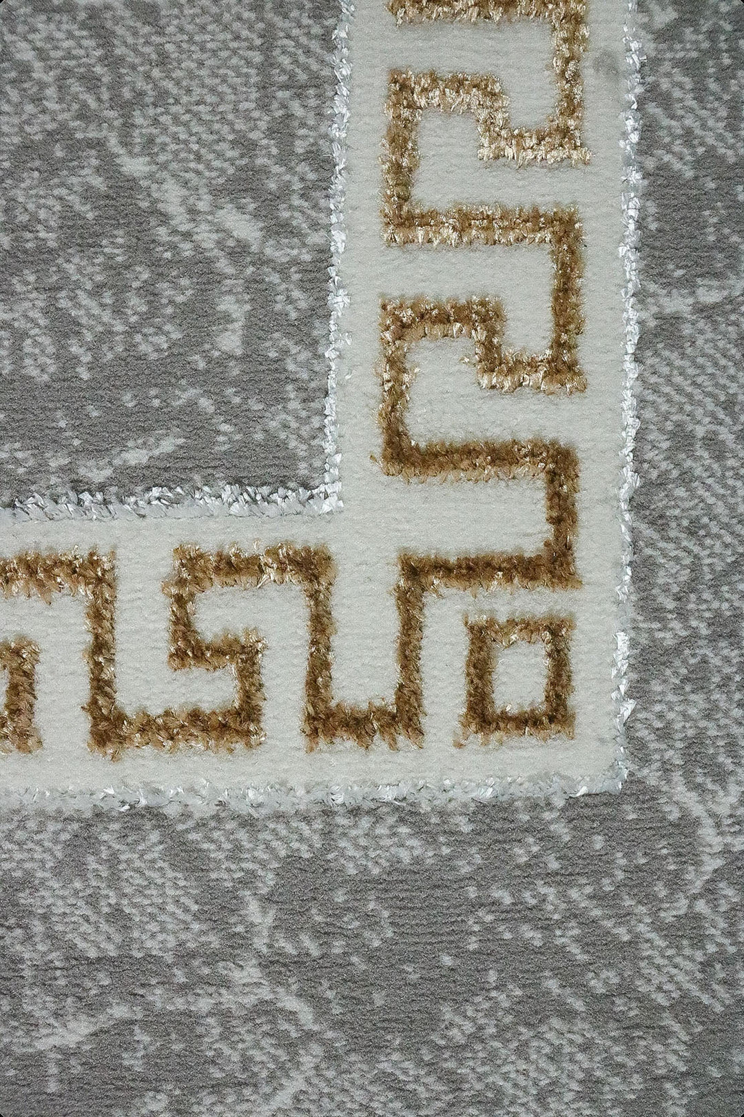 Turkish Modern Festival WD Rug - 5.3 x 7.5 FT - Gray - Sleek and Minimalist for Chic Interiors - V Surfaces