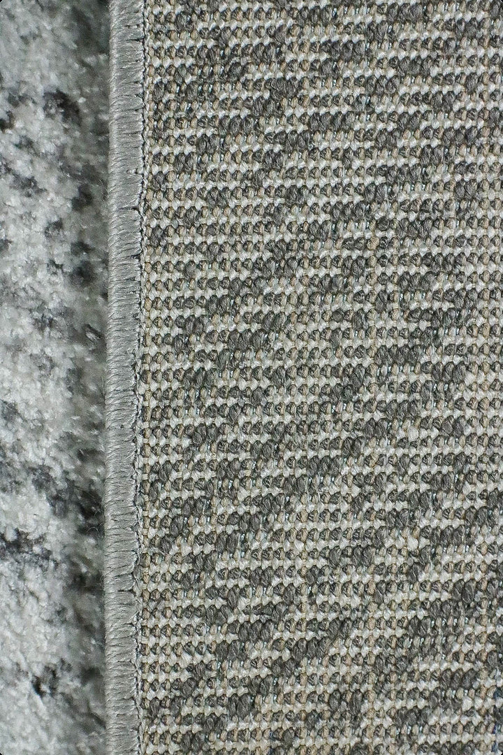 Turkish Modern Festival WD Rug - 5.3 x 7.5 FT - Gray - Sleek and Minimalist for Chic Interiors - V Surfaces