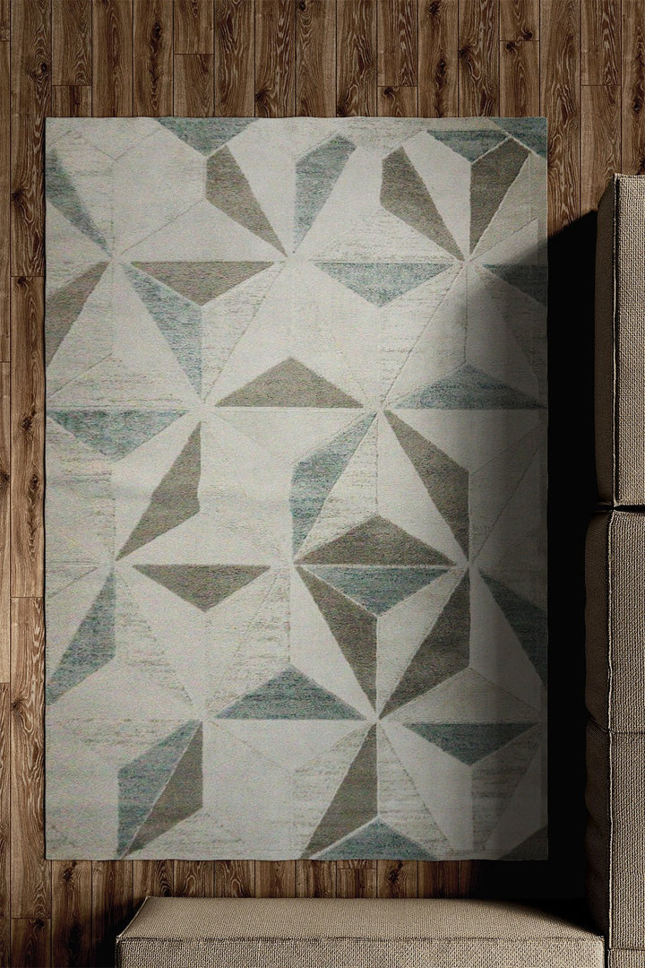 Turkish Modern Festival WD Rug - 6.5 x 8.2 FT - Gray - Superior Comfort, Modern Style Accent Rugs - V Surfaces