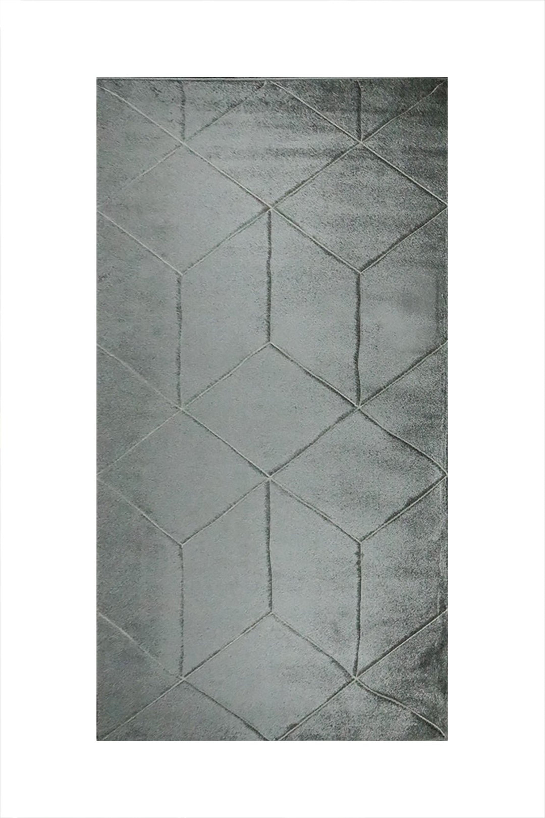 Turkish Modern Festival WD Rug - 6.5 x 9.5 FT - Gray - Sleek and Minimalist for Chic Interiors - V Surfaces